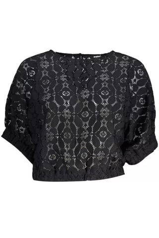 Floral Lace Top Relaxed Fit