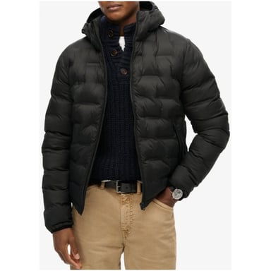 Hooded Puffer Lightweight Jacket