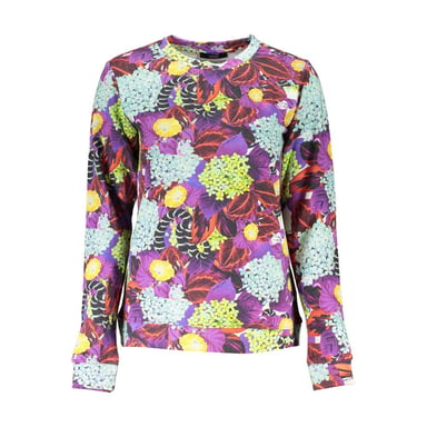 Floral Print Crew Neck Sweatshirt