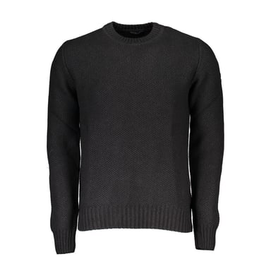 Waffle Knit Crew Neck Sweater