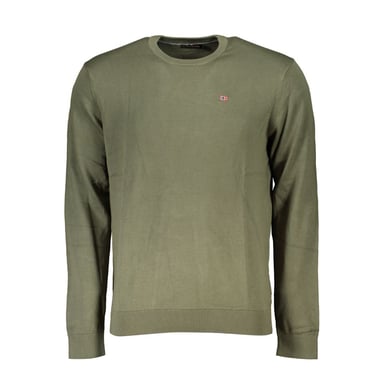 Crew Neck Jumper Olive Green