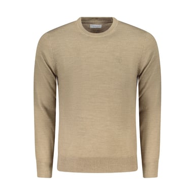 Wool Knit Crew Neck Sweater