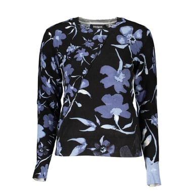Floral Knit Sweater Wrap Style