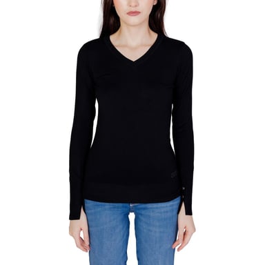 Vneck Knit Sweater Long Sleeve Pullover