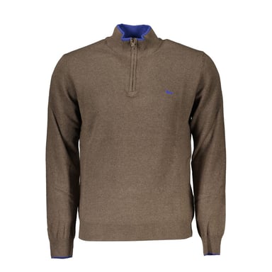 Half Zip Knitted Sweater Casual Style