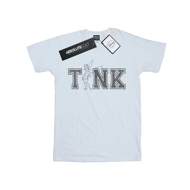 Disney Girls Tinker Bell Collegiate Tink Cotton T-Shirt (White)