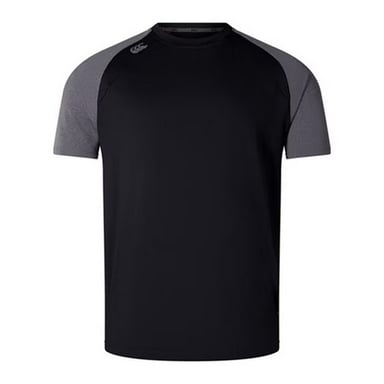 Canterbury Mens Elite Training T-Shirt (Black/Magnet Marl)