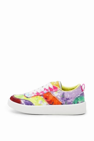 Tiedye Rainbow Sneakers Casual Lowtops