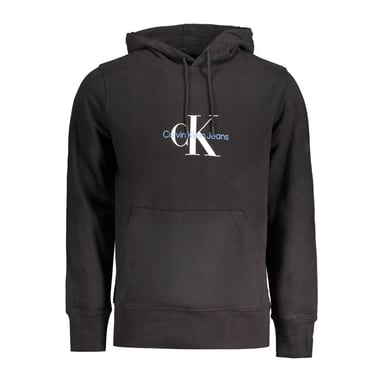 Ckj Logotryck Hoodie Avslappnad Passform