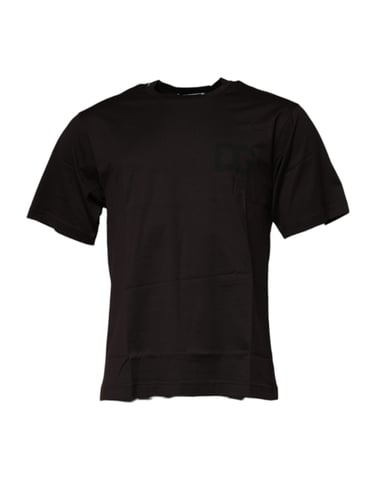 Kortärmad T-shirt med rund hals