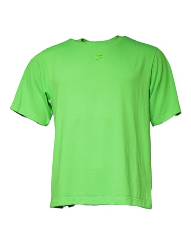 Boxy Fit T-shirt Limegrön