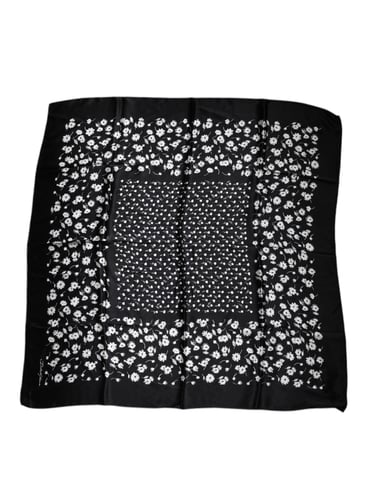 Floral Silk Scarf