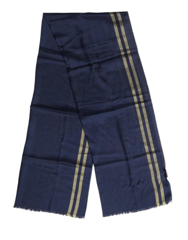 Striped Viscose Scarf