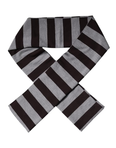 Striped Wool Scarf