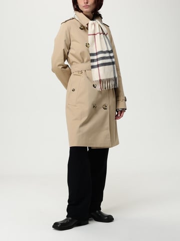 Check Pattern Wool Scarf