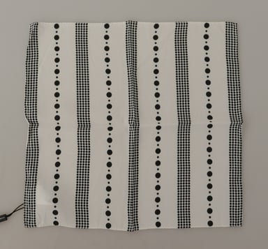 Polka Dot Silk Scarf