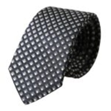 Geometric Pattern Silk Tie