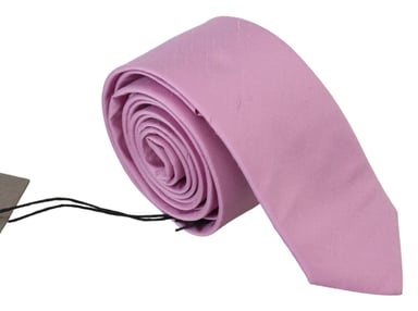 Solid Pink Necktie