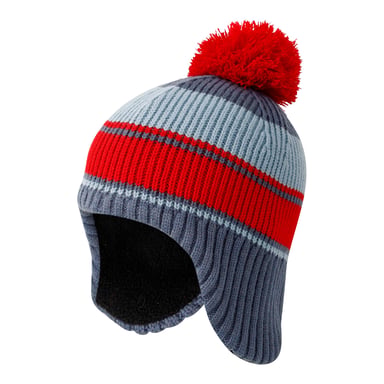 Dare 2B Kinder/Kinder Ellmau Oorkleppen muts (Blauw Indigo/Vaarrood)