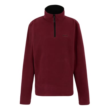 Regatta Great Outdoors Mens Thompson Half Zip Fleece Top för män (Mörk rödbrun)
