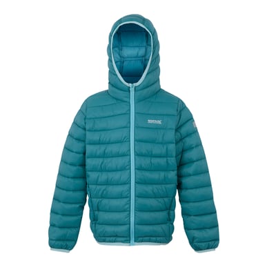 Regatta Marizion gewatteerde jas met capuchon voor kinderen/Kinderen (Stormblauw/Noordsblauw)
