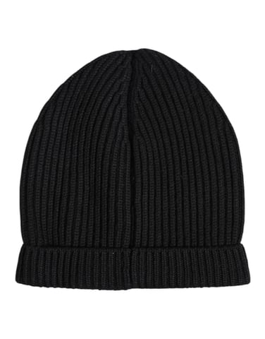 Ribbed Knit Beanie Hat