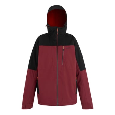 Regatta Mens Wentwood 3 in 1 Jacket (Dark Maroon/Black)
