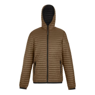 Regatta Mens Rigain Padded Jacket (Nut Brown/Black)