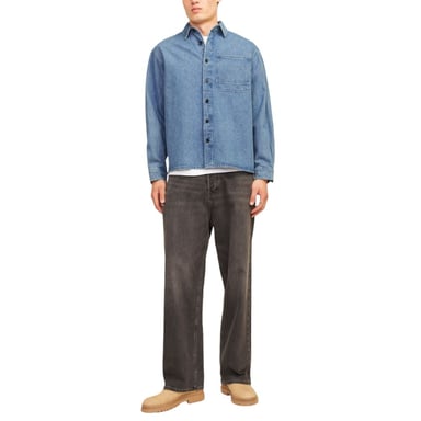 Denim Shirt Long Sleeve Classic Fit