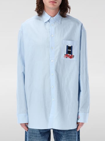 Oversized Embroidered Poplin Shirt