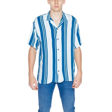 Striped Viscose Shortsleeve Shirt