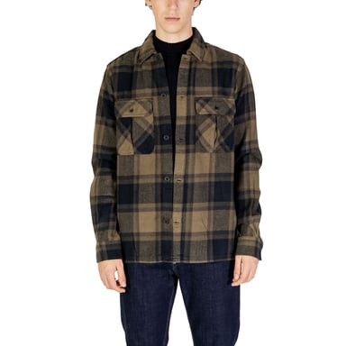 Flannel Shirt Oliveblack