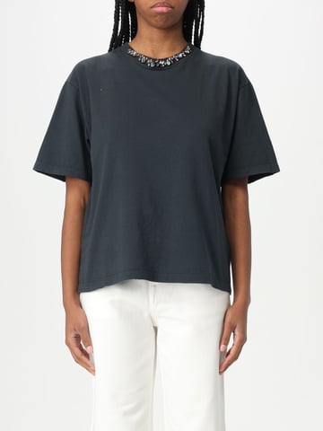 Crystalversierde Ontspannen T-shirt