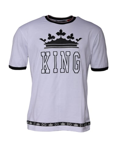 Kung Krona Tryckt T-shirt