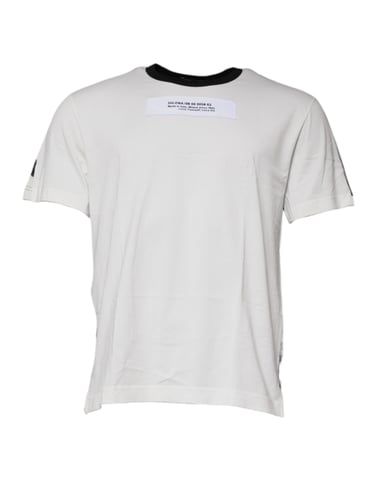 Kortärmad T-shirt med rund hals