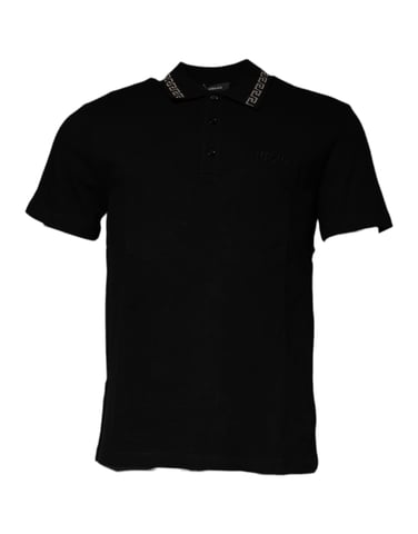Zwarte Greca Poloshirt