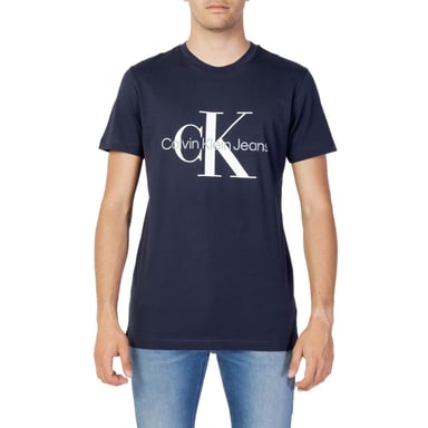 Ck Logo T-shirt Korte Mouwen Ronde Hals