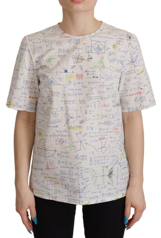 Dolce Gabbana Math Print Tshirt