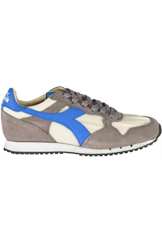N9000 Suede Sneaker Grayoff Whiteblue