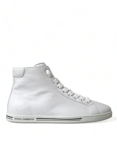 Läder Hightop Sneakers