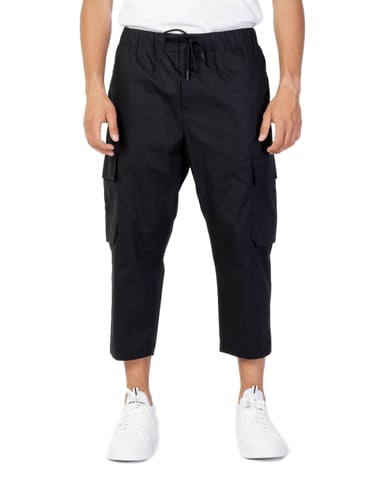 Cropped Cargo Pants With Pockets