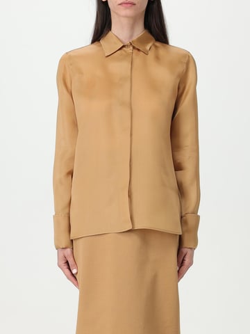 Silk Blouse Shirt Relaxed Fit