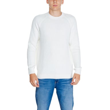Ribbed Crew Neck Sweater
