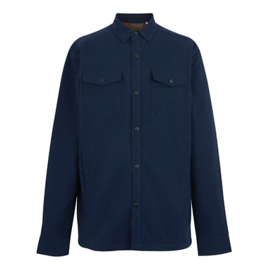 Regatta Mens Spennith Plain Shirt Jacket (Navy Blue/Glazed Ginger)