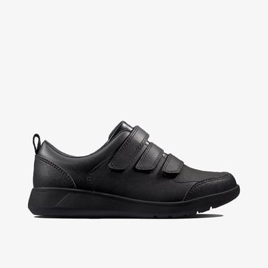 Scape Sky Y Zwarte Leren Schoenen