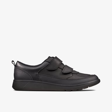Scape Flare Y Black Leather Shoes
