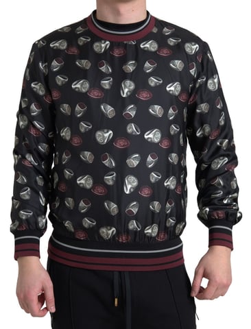Ringtryck Sweatshirt Modellrings Tryck