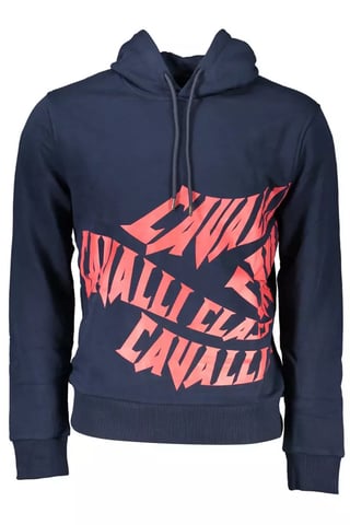Cavalli Class Hoodie Navy Red Logo
