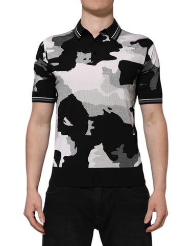 Kamouflagepolo t-shirt