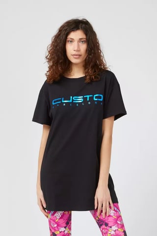 Longline Tshirt Relaxed Fit Tee